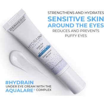 Dermedic Hydrain3 Hialuro crema de ochi pentru pielea uscata si deshidratata - imagine 3